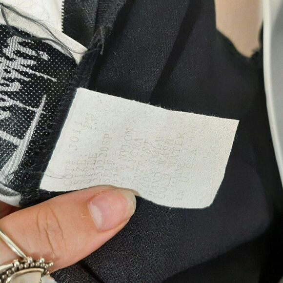 Tadashi Petites Vintage Black Strappy Dress sz Medium - Picture 7 of 7